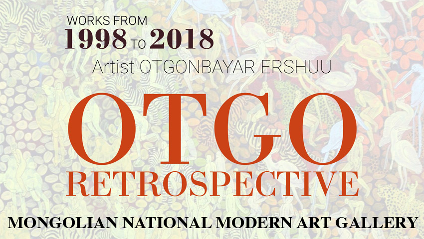 OTGO Retrospective at Mongolian National Art Gallery