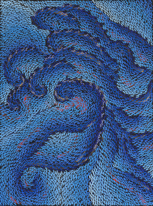 Taifun by OTGO 2021-2022, acryl on canvas 200 x 150 cm