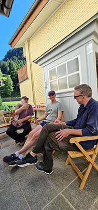 30 DEGREES Alvar Beyer, OtGO & David Rickard Alte Kirche, Göschenen, Schweiz